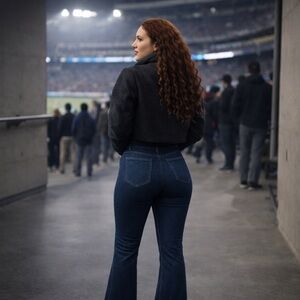 Good American Power Stretch Pull-On Jeans 👖 | Flare Fit | Size XL | Like New